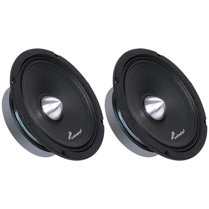 Audiopipe 6” Low Mid Frequency Loudspeaker, Powerful 200W Speaker with 1.5” Kapton Voice Coil, 4 Ohm Impedance, Crisp Midrange and Durable Steel Basket Design