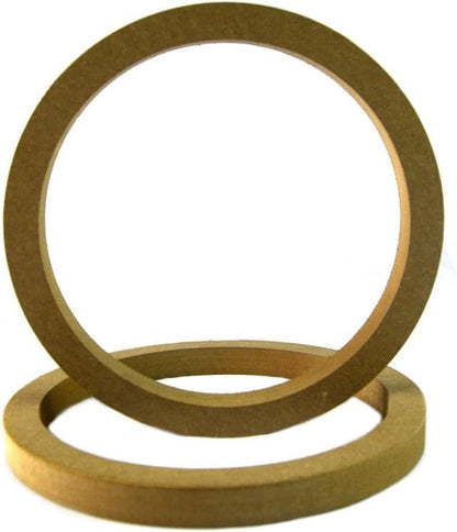 Pipeman's Installation Solution 8" MDF Speaker Mounting Spacer Rings for Fiberglass 8 Rings
