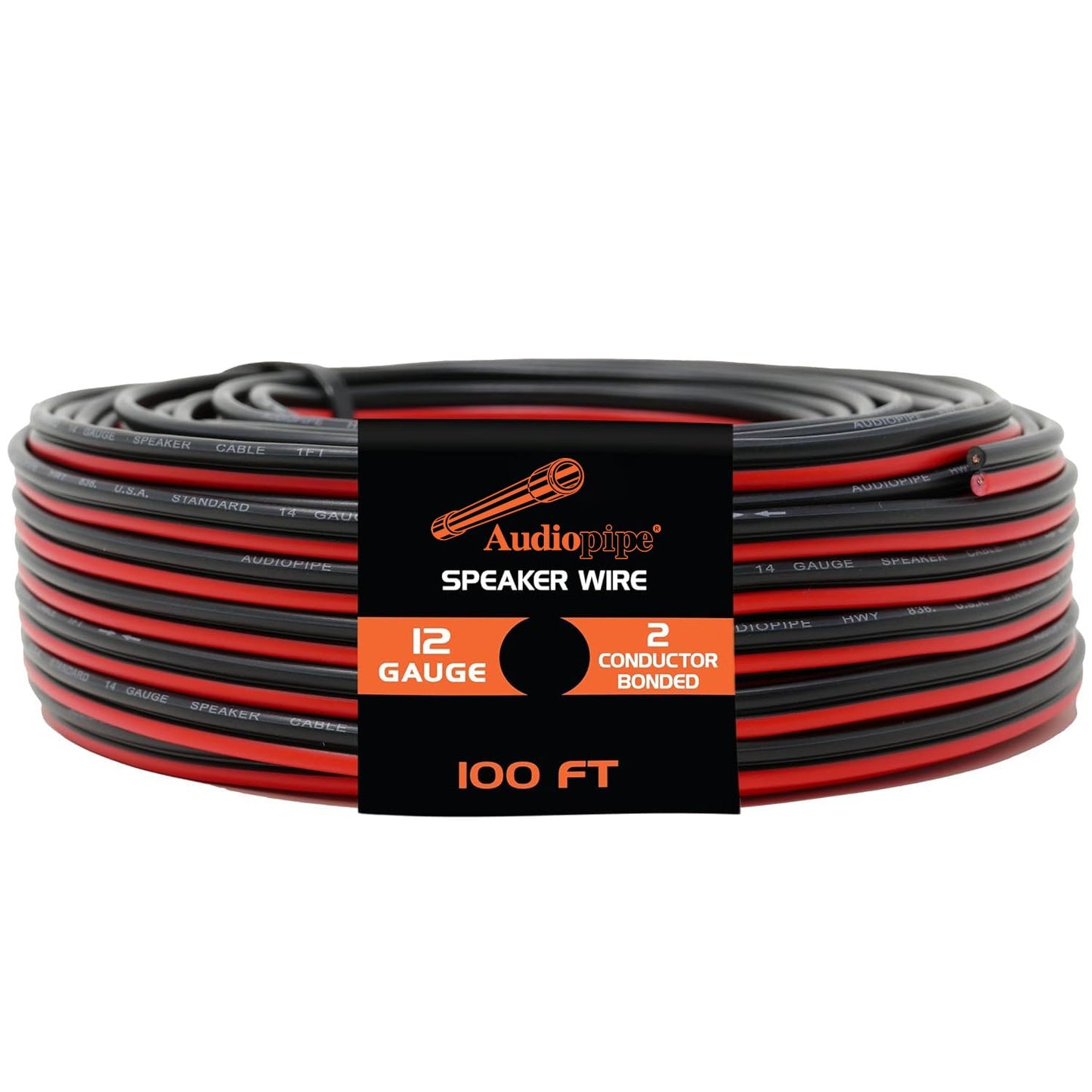 BEST CONNECTIONS Speaker Zip Wire Primary Bonded Red & Black Speaker Cable Stranded Speaker Wire Car Audio Automotive Home Theatre