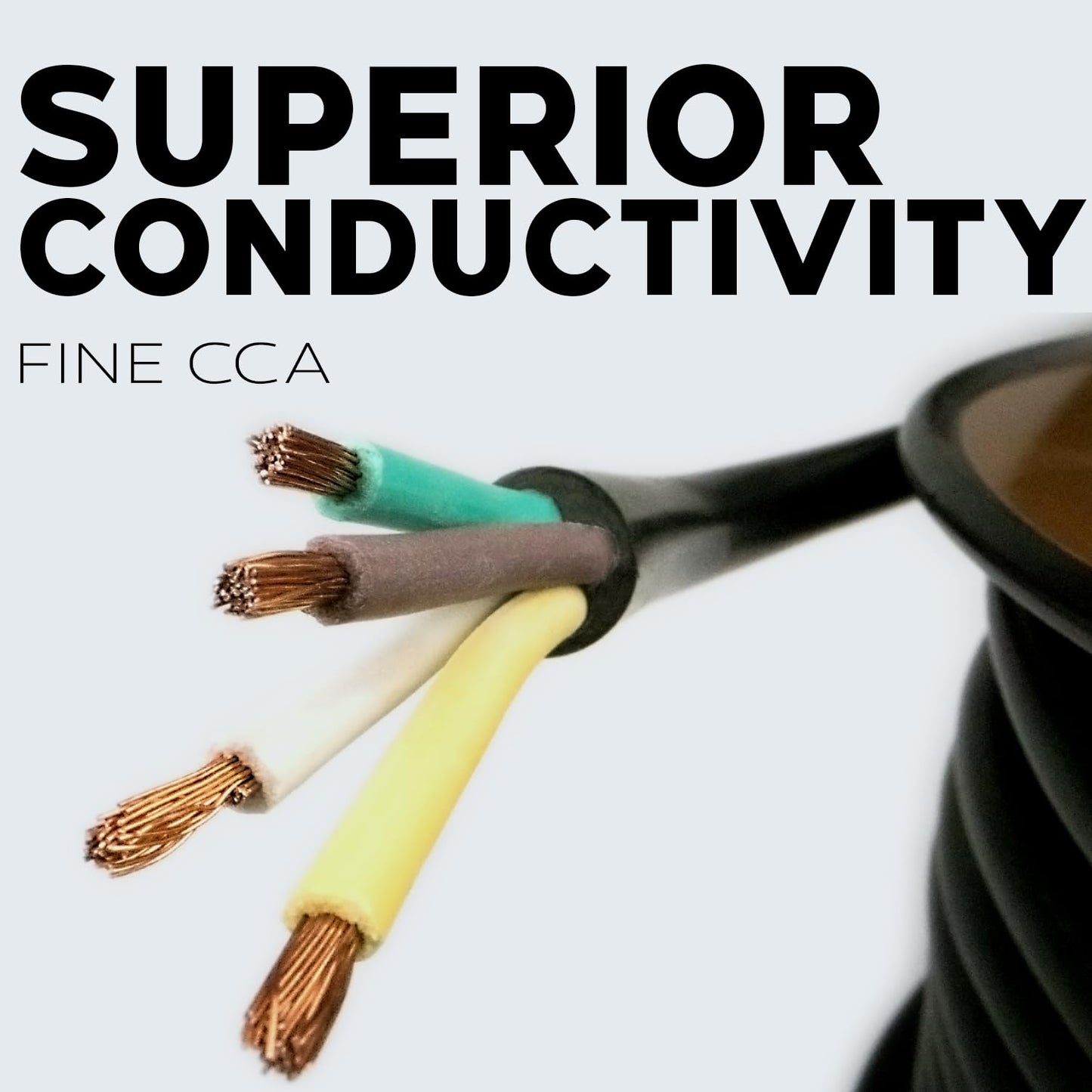 14 Gauge Car Audio Primary Wire (100ft–4 Rolls)– Remote, Power/Ground Electrical TR-14-4-100