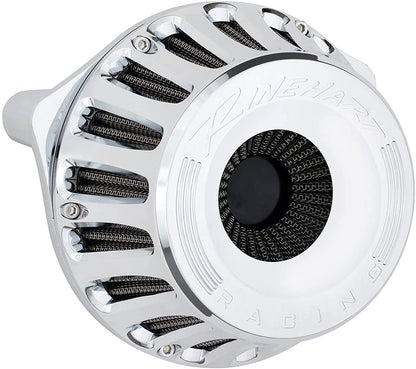 Rinehart Racing Moto Series Inverted Air Cleaner Chrome 910-0100C