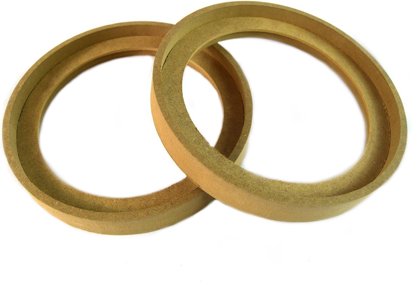 Audiopipe 8" MDF Wood Speaker Ring Recess with Bezel Fiber Glass Molds 2 Pairs