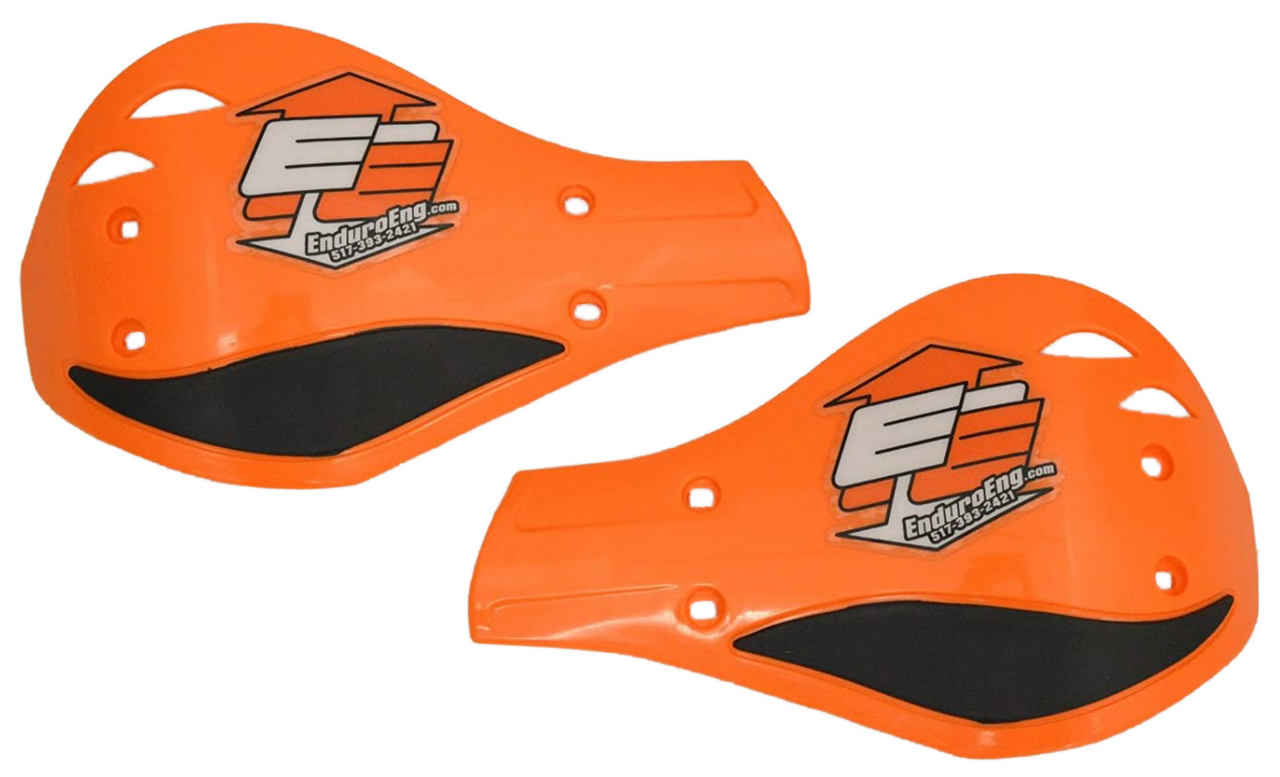 Engineering Evolution 2 Debris Deflectors for 1 1/8" Bars 50-5236B / 51-125 Orange