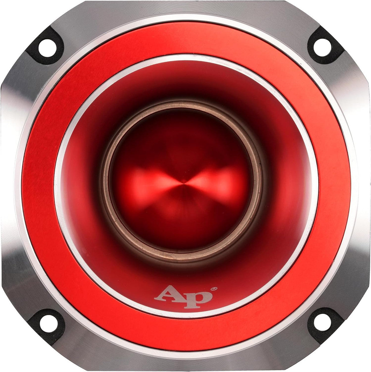 Audiopipe 1 Pair ATR-4061 Heavy Duty Eye Candy Super Bullet Tweeters - 600W Pro Car Audio Car - Red