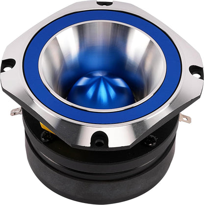 Audiopipe 1 Pair ATR-4061 Heavy Duty Eye Candy Super Bullet Tweeters - 600W Pro Car Audio Car - Blue