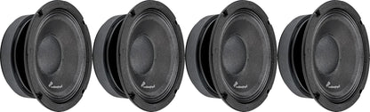 Audiopipe 6” Low Mid Frequency Loudspeaker, Midrange Car & PA Speaker, Low Mid Bass, Professional DJ & Studio Audio