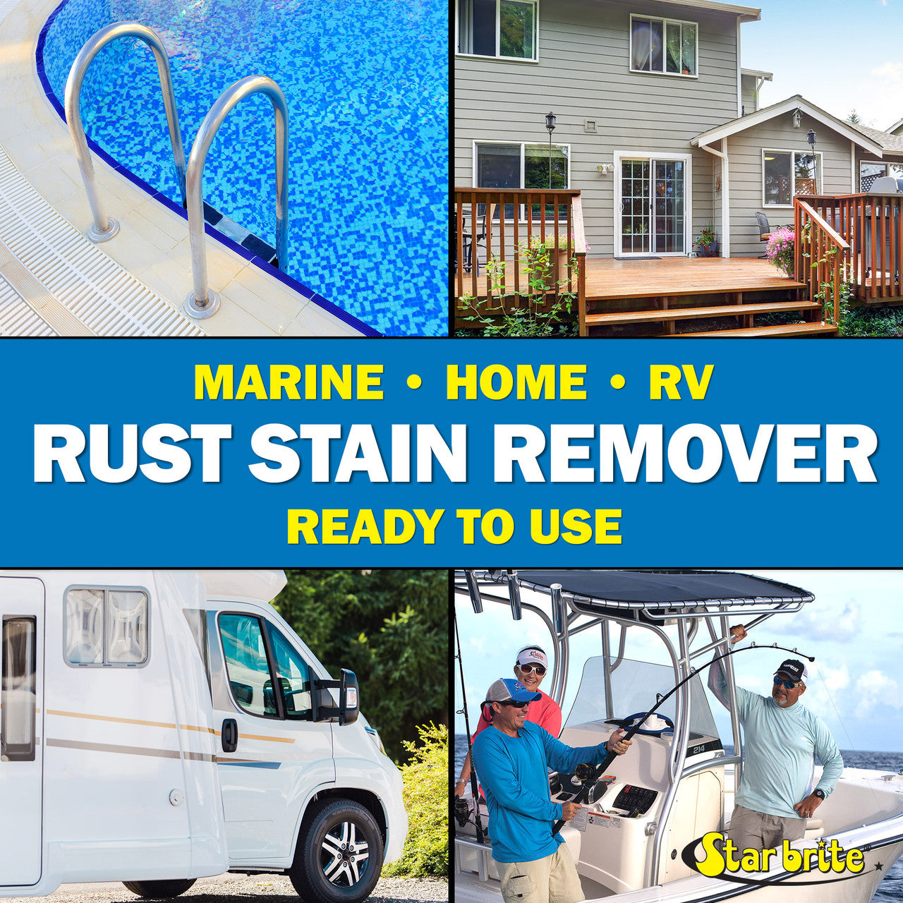 STAR BRITE Rust Stain Remover 22oz Spray Bottle 089222