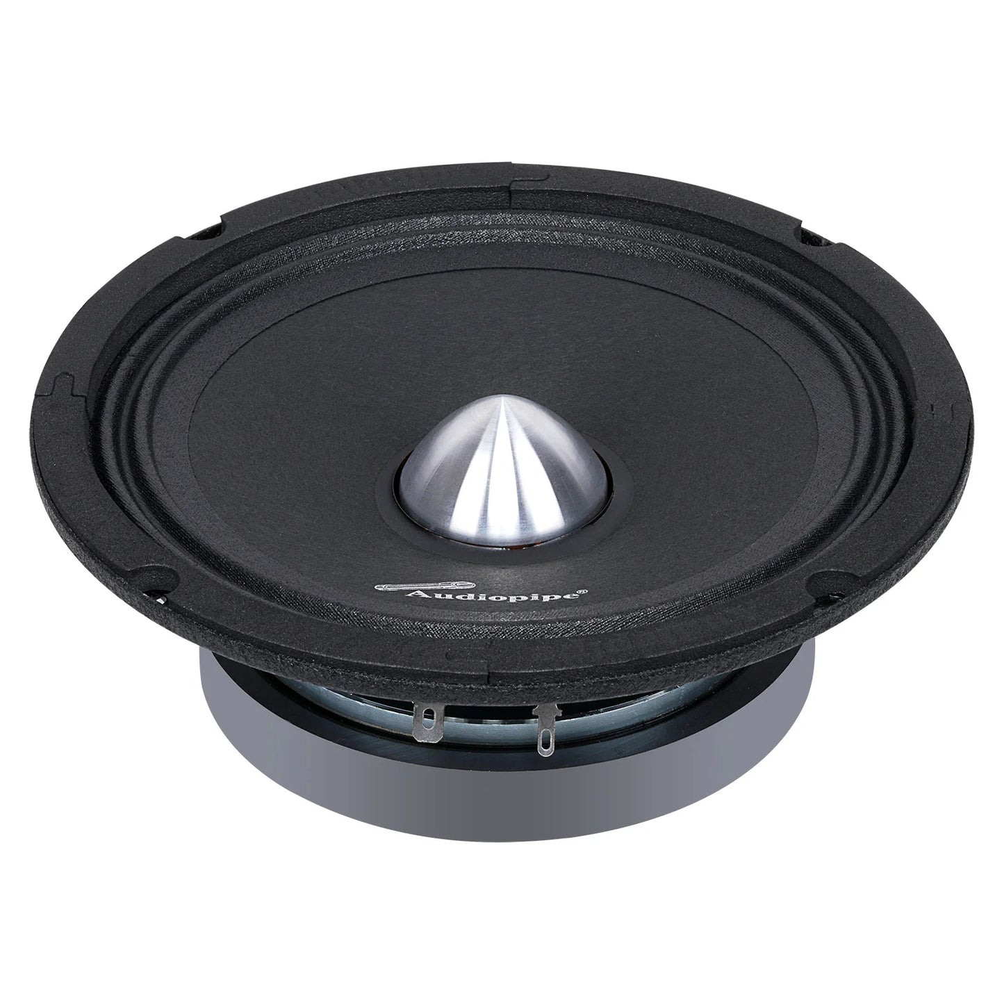 Audiopipe Low Mid Frequency Loudspeaker 6" 200W Max Silver Bullet Dust Cap (APMB-628PC)