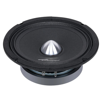 Audiopipe Low Mid Frequency Loudspeaker 6" 200W Max Silver Bullet Dust Cap (APMB-628PC)