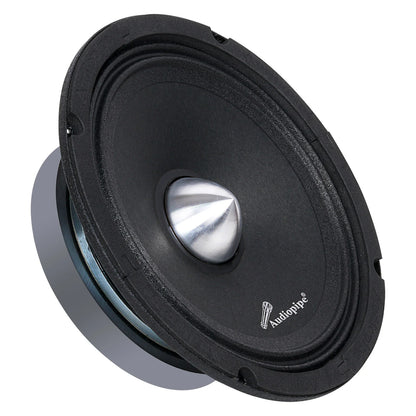 Audiopipe Low Mid Frequency Loudspeaker 6" 200W Max Silver Bullet Dust Cap (APMB-628PC)