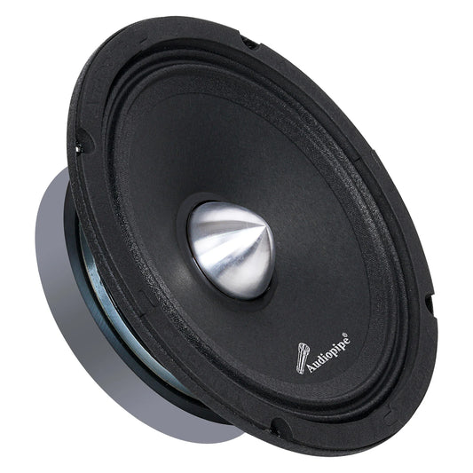 Audiopipe Low Mid Frequency Loudspeaker 6" 200W Max Silver Bullet Dust Cap (APMB-628PC)