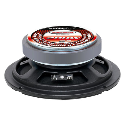 Audiopipe Low Mid Frequency Loudspeaker 6" 200W Max Silver Bullet Dust Cap (APMB-628PC)