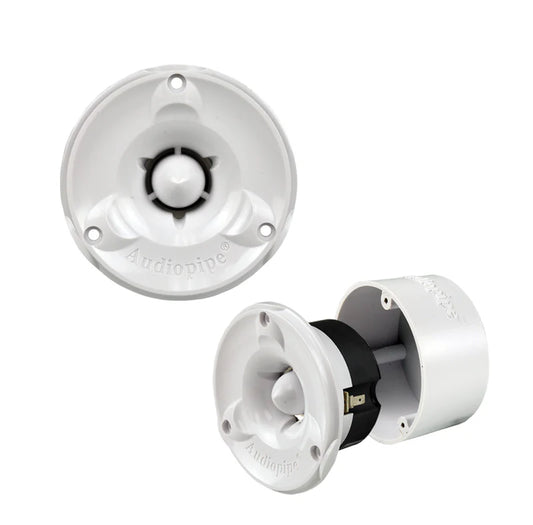 Audiopipe APSW-3750 300W Max 8 Ohm 3.75" Titanium Marine Super Bullet Tweeter
