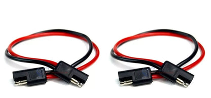 5 Pieces 12 Gauge 12" Quick Disconnect Power Cable Wire Harness