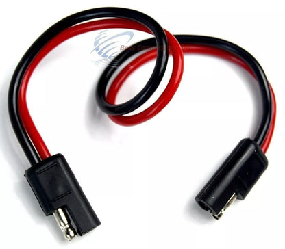 14 Gauge 12" Quick Disconnect Power Cable 2 Pin Audio Wire Harness Cable