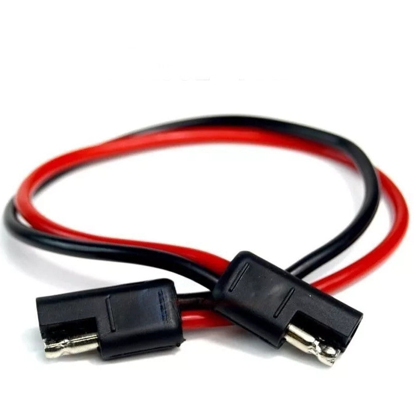 12" Inch Quick Disconnect Connect 10 Gauge 2 Pin Polarized Wire Harness Car 12V