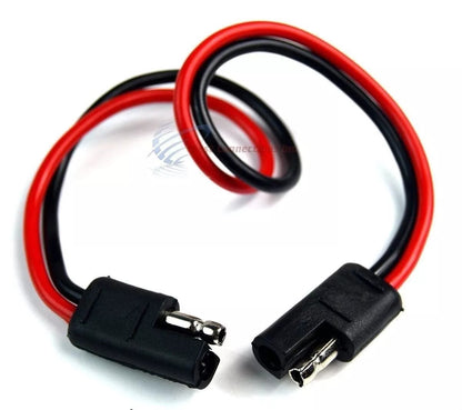 10 Pieces 8 Gauge 12" Quick Disconnect Polarized Inline Power Cable Wire Harness