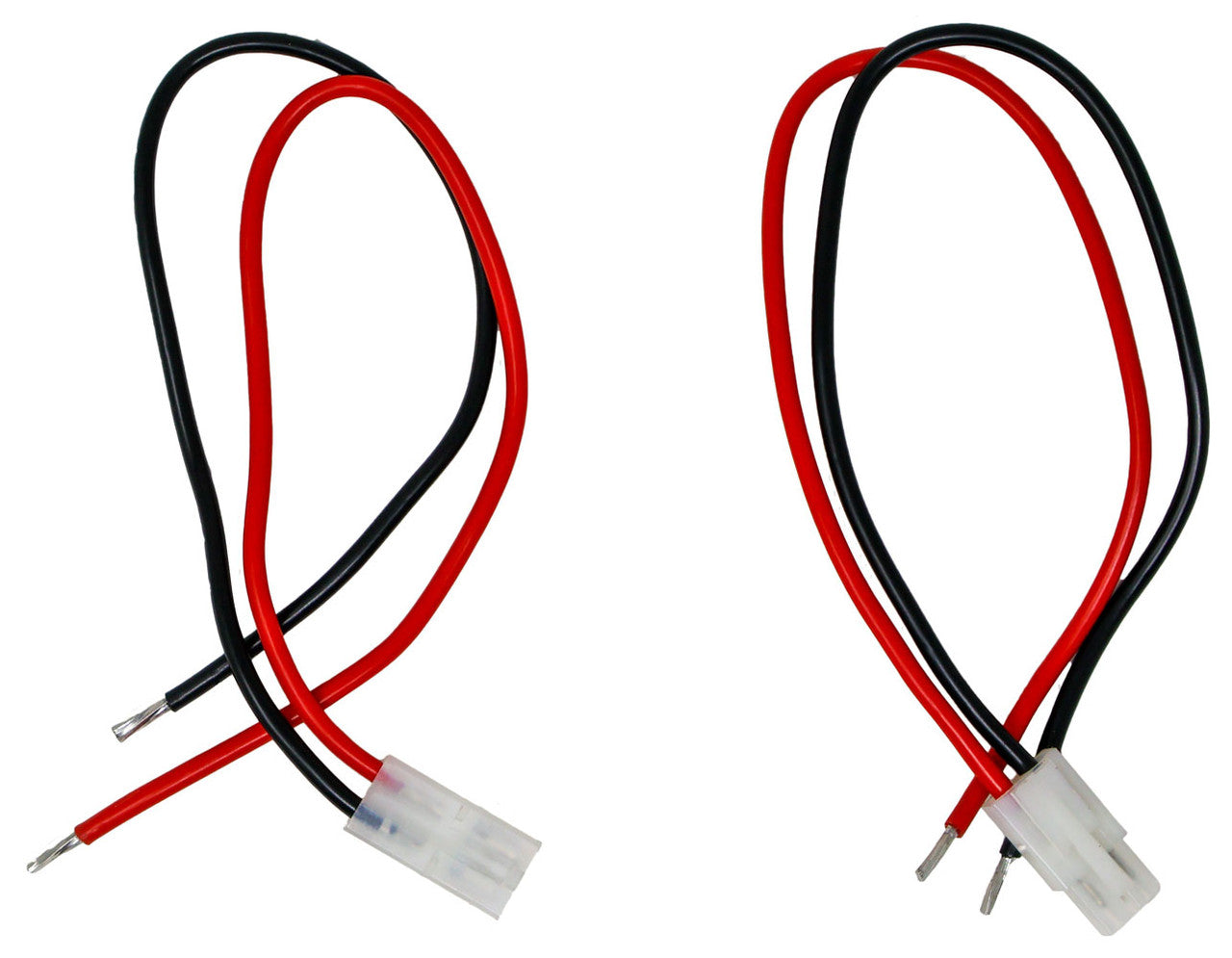 2 Pack Audiopipe 14 GA Gauge 2 Pin Male/Female Terminals Quick Disconnect Harness Polarized Wire Auto Solar