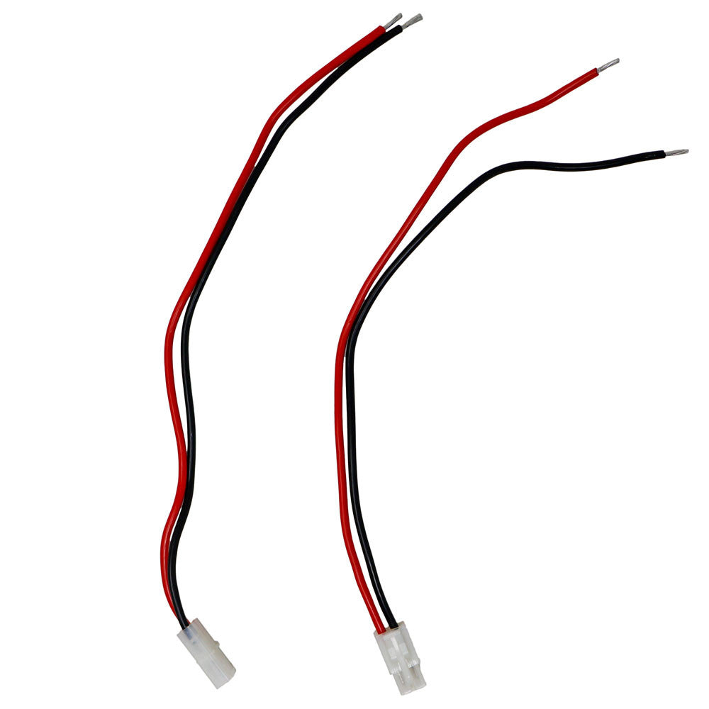 Audiopipe 5 Pack 14 Gauge GA 2 Pin Male/Female Terminals Quick Disconnect Harness Polarized Wire Auto Solar