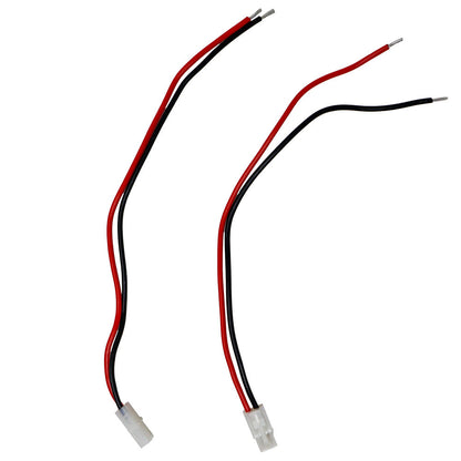 Audiopipe 5 Pack 14 Gauge GA 2 Pin Male/Female Terminals Quick Disconnect Harness Polarized Wire Auto Solar