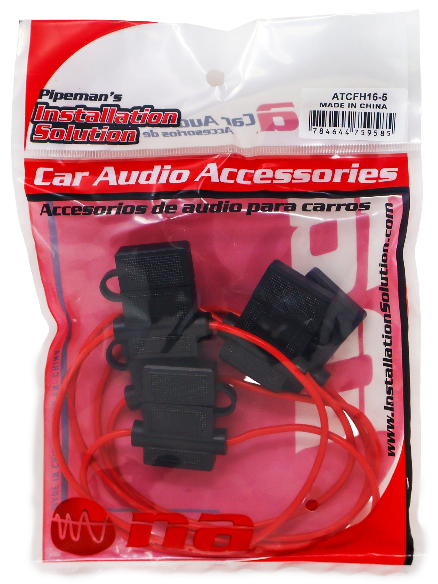 5 pcs 16 Gauge ATC Heavy Duty Fuse Holder 12 Volt Automotive Copper Wire