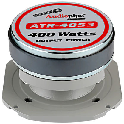 Super Tweeter 4" 400 Watts Car Stereo Bullet Diamond Chrome ATR-4053 (Sold each)