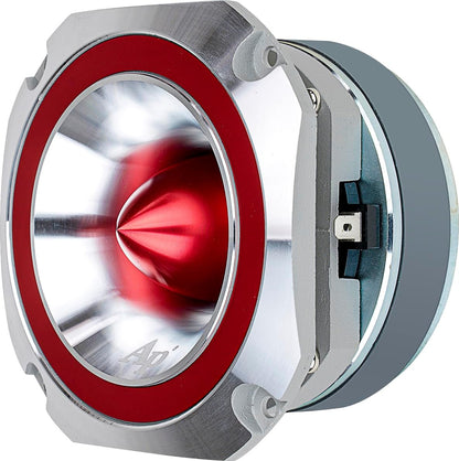 Audiopipe 1 Pair ATR-4053 Heavy Duty Eye Candy Super Bullet Tweeters - 400W 4-8 Ohm Pro Audio Car Audio - Red