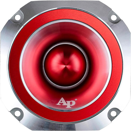 Audiopipe ATR-4053 Heavy Duty Red Eye Candy Super Bullet Tweeter 400W Peak, 4-8 Ohm Pro Audio Car Audio (Red)