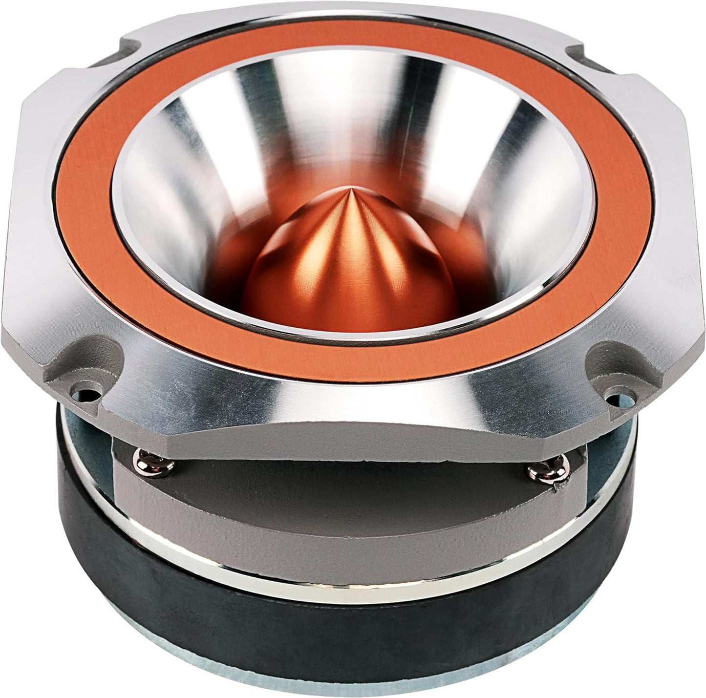 Audiopipe ATR-4053 400 W Peak, Heavy Duty Eye Candy Super Bullet Tweeter - Gold ATR-4053-GLD