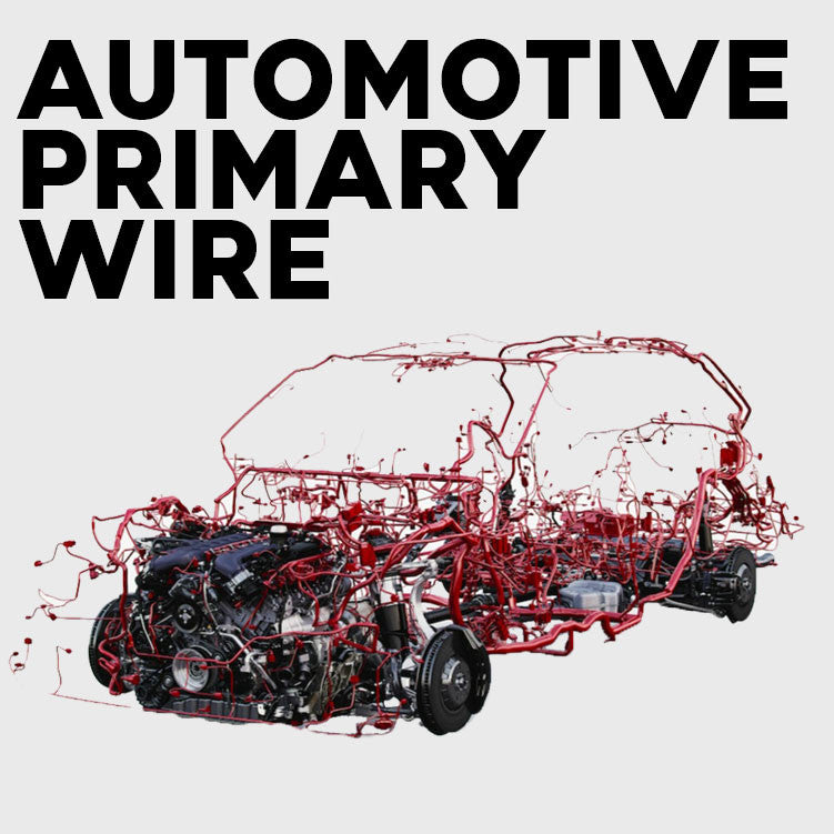 18 Gauge Automotive Primary Wire | Ideal for Automotive, Speaker, and Lighting Circuits | Primary/Remote, Power/Ground Electrical Wiring (25 Feet, 4 Rolls)