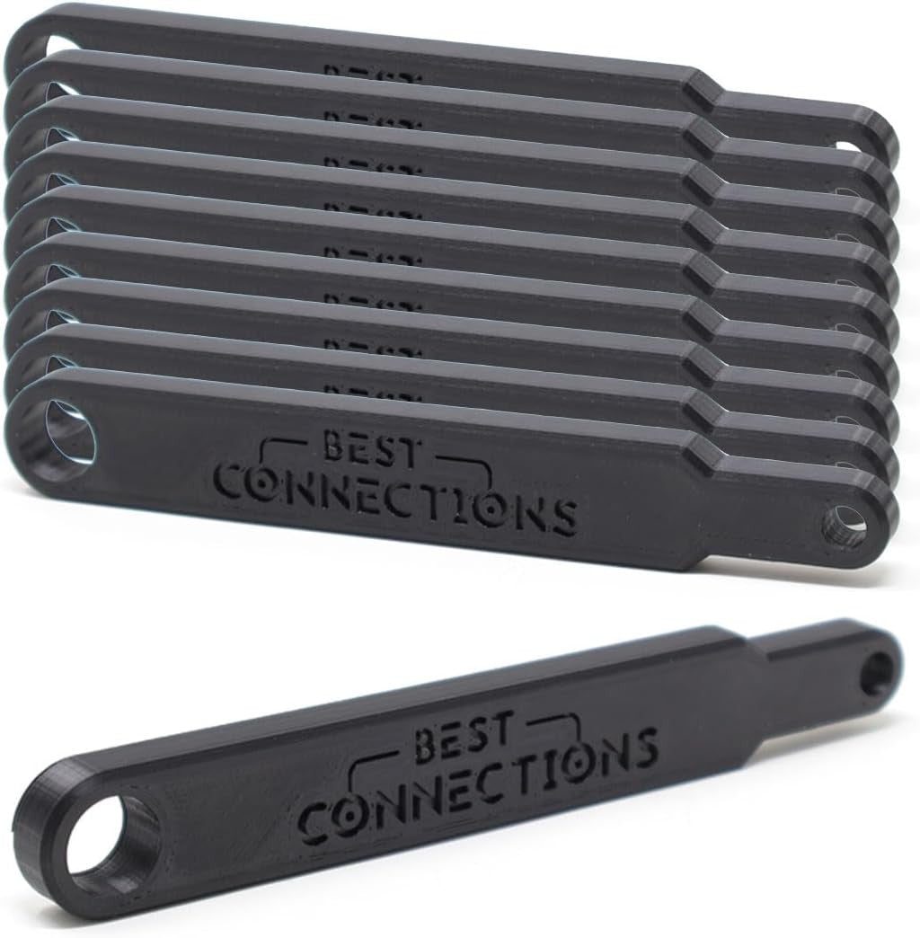 BEST CONNECTIONS Split Loom Wire Installation Tool for 1/4" - 3/4" Looms - (10 Pack)