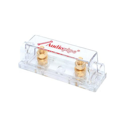 5 Pack of Audiopipe Heavy Duty ANE ANL 24 Kt Gold Finish Fuse Holder Block CQ-1100