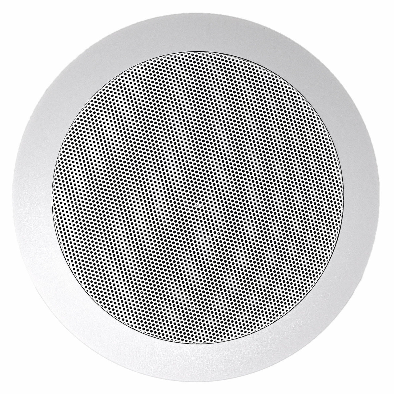 5" Ceiling Speaker with 70/100V Transformer & White Grill for Background Music, Paging, Alarm Signaling CS-55-115-710V