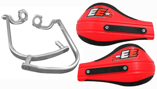 Enduro Engineering Evolution 2 Debris Deflectors for 7/8" Bars 50-5232S / 51-226 Red