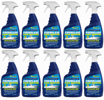 10 Pack of Star Brite Ultimate Fiberglass Stain Remover 32 oz Spray Bottle 98932