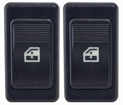 2 Pack Pipeman's Installation Solution 6 Pin Black Car Window Switch EWD-157