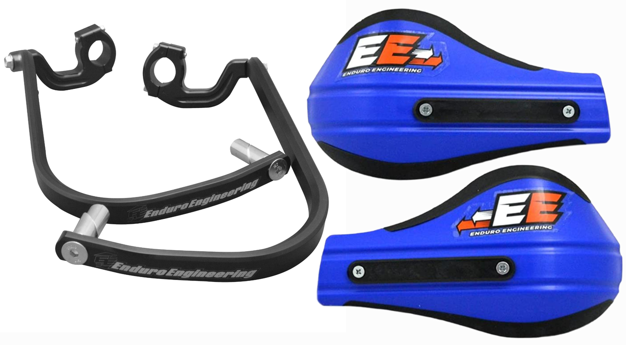 Enduro Engineering Evolution 2 Debris Deflectors for 7/8" Bars 50-5232B / 51-223 Blue