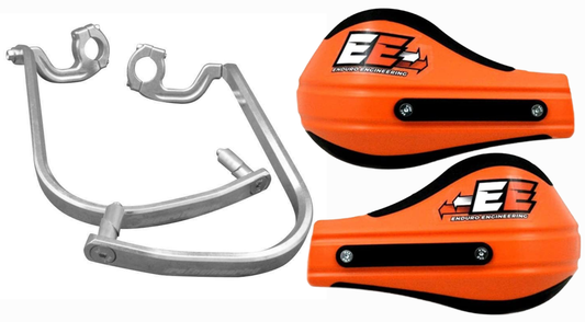 Enduro Engineering Evolution 2 Debris Deflectors for 7/8" Bars 50-5232S / 51-225 Orange