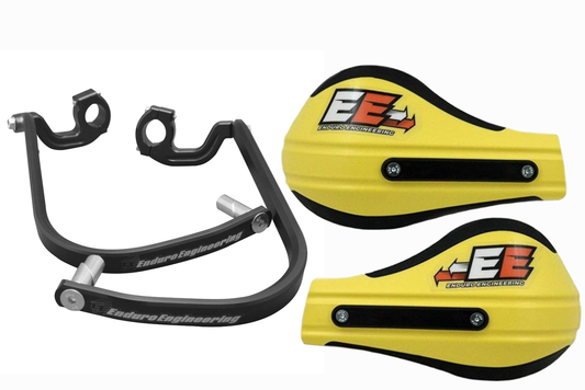 Enduro Engineering Evolution 2 Debris Deflectors for 7/8" Bars 50-5232B / 51-228 Yellow