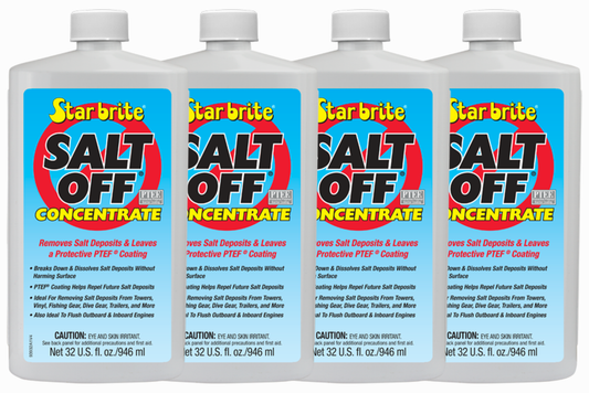 4 Pack Star Brite Salt Off Concentrate PTEF Protective Coating - 32 oz - 93932