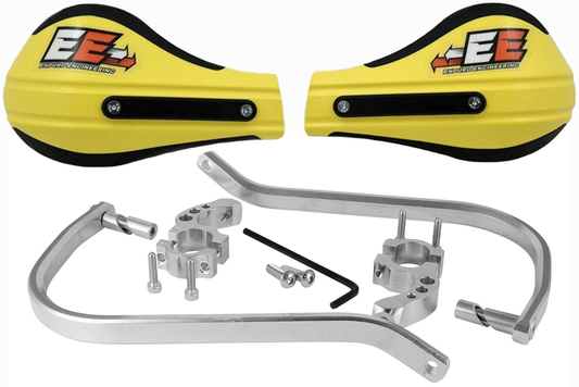 Enduro Engineering Evolution 2 Debris Deflectors for 1 1/8" Bars 50-5214S/51-228 Yellow