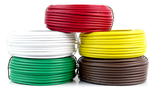 Trailer Light Cable Wiring For Harness 50 Feet 14 Gauge 5 Wire 5 colors