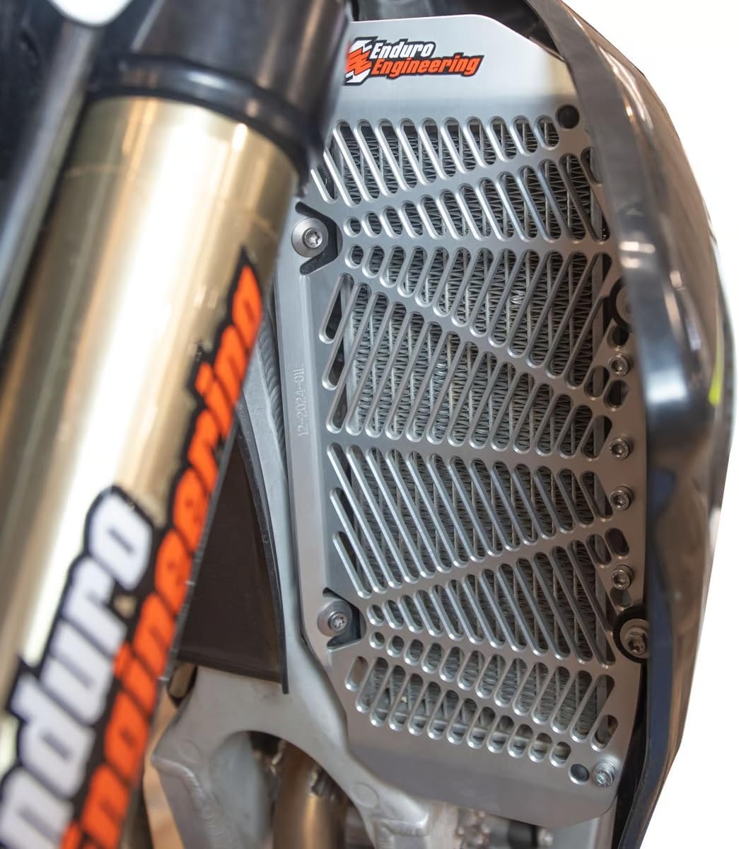 Enduro Engineering Billet Radiator Guards Compatible with Triumph TF 2 ...