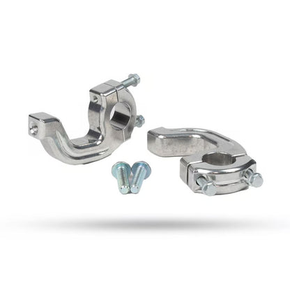 Enduro Engineering Replacement Clamps for 7/8" inch Handlebars - Silver 50-232S