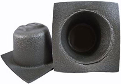 Install Bay Acoustic Speaker Foam Baffles Bass Reflex 6.5" - Pair