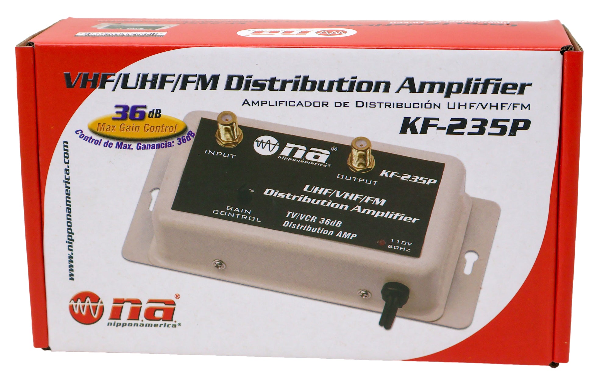tv booster box installation Saillong Antenna Amplifier with LTE Filter Kit, Antenna Signal Nippon America 36dB Gain TV/VCR