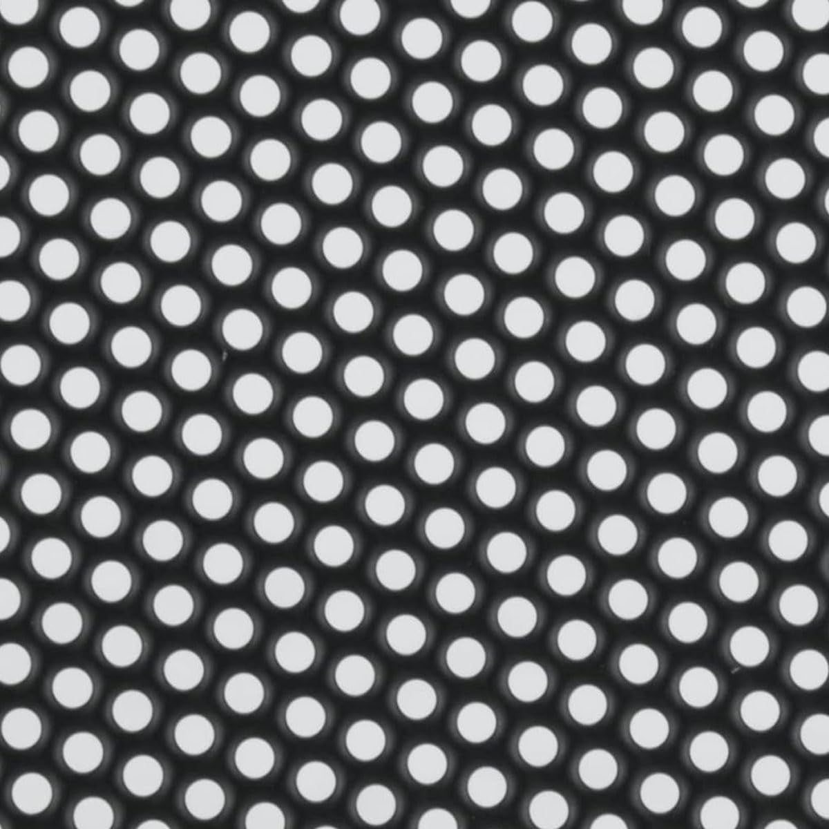 Nippon America 2 Pairs - 12" inch Woofer Metal Mesh Speaker Grill with Speed Clips & Screws - Black