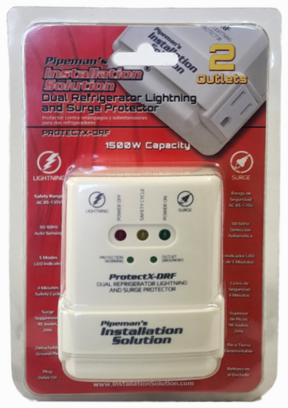 4 Pack of Pipeman's Installation Solution 115V Surge Protector 1500 W PROTECTX-DRF