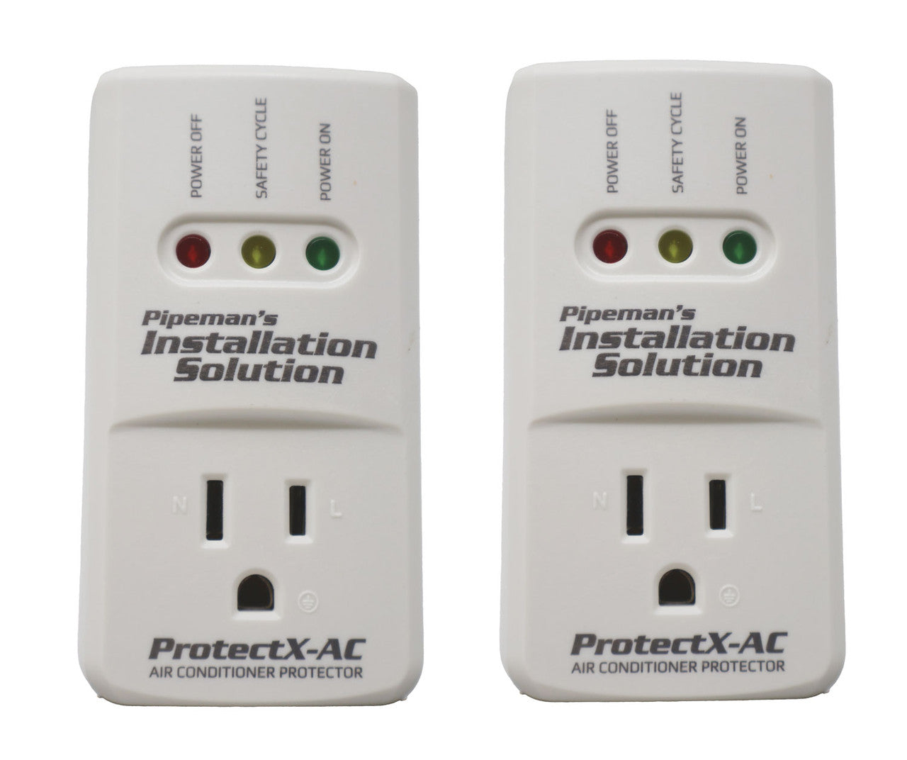 2-Pack 1875 Watts Air Conditioner Surge Brownout Voltage Protector (New Model)