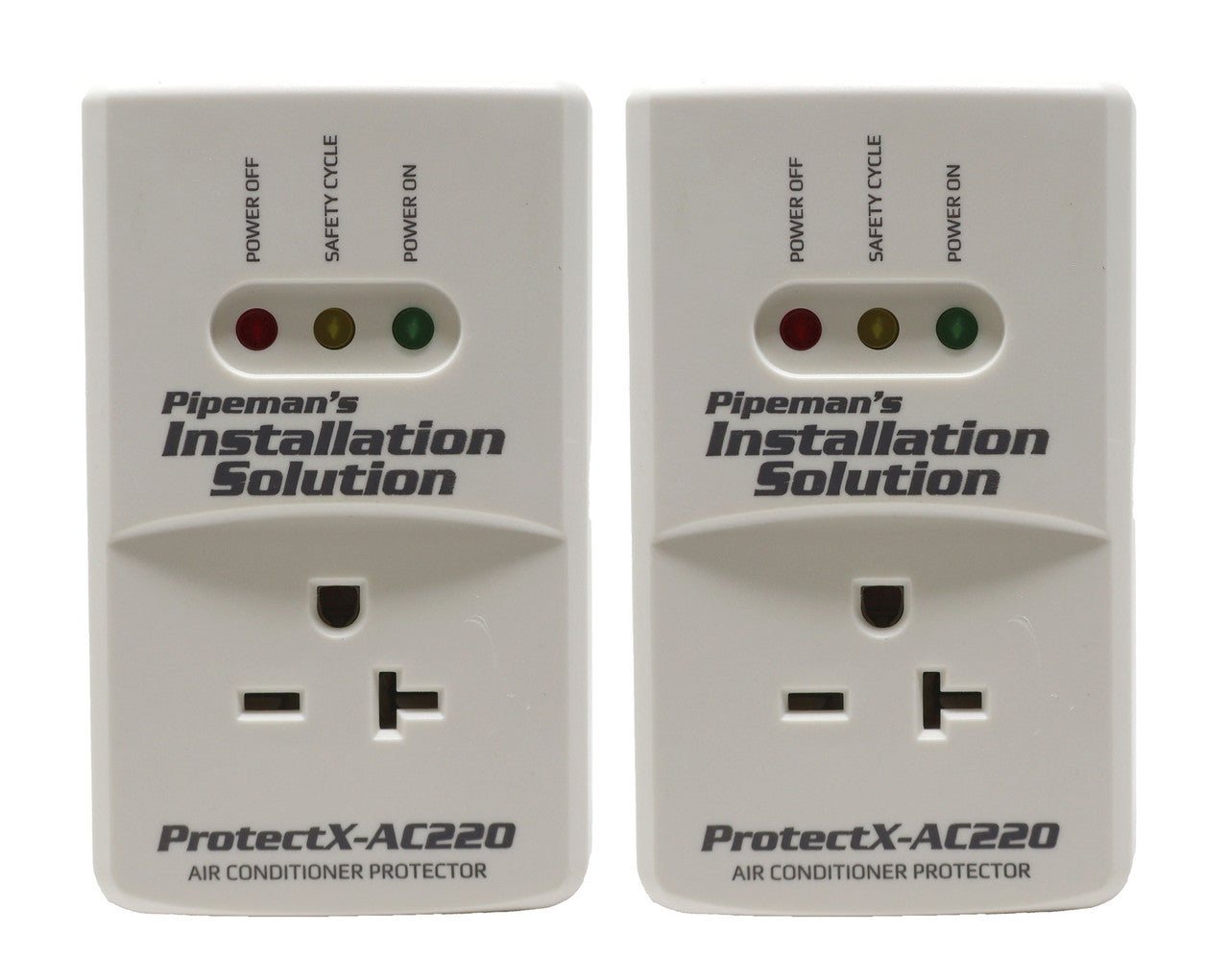 2 Pack AC 220v Surge Brownout Voltage Protector 3600 Watts Freezer (New Model)